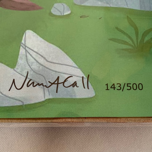 NWT. Autographed Fan Art of The Movie The Princess Bride. 14”x11” - Picture 3 of 4